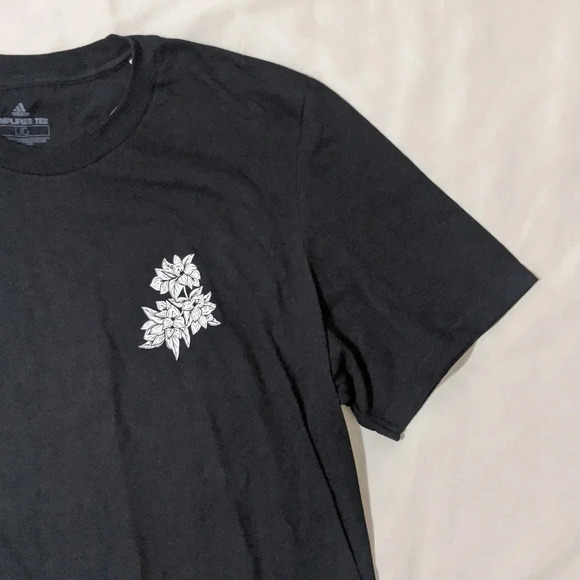 NWT Adidas Los Angeles Sun And Sport Graphic Tee, Color Black/White Size L - Picture 6 of 13